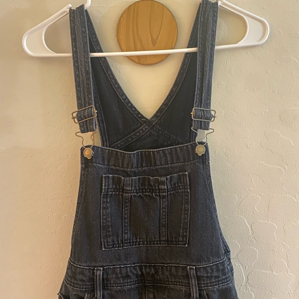 universal thread black overalls